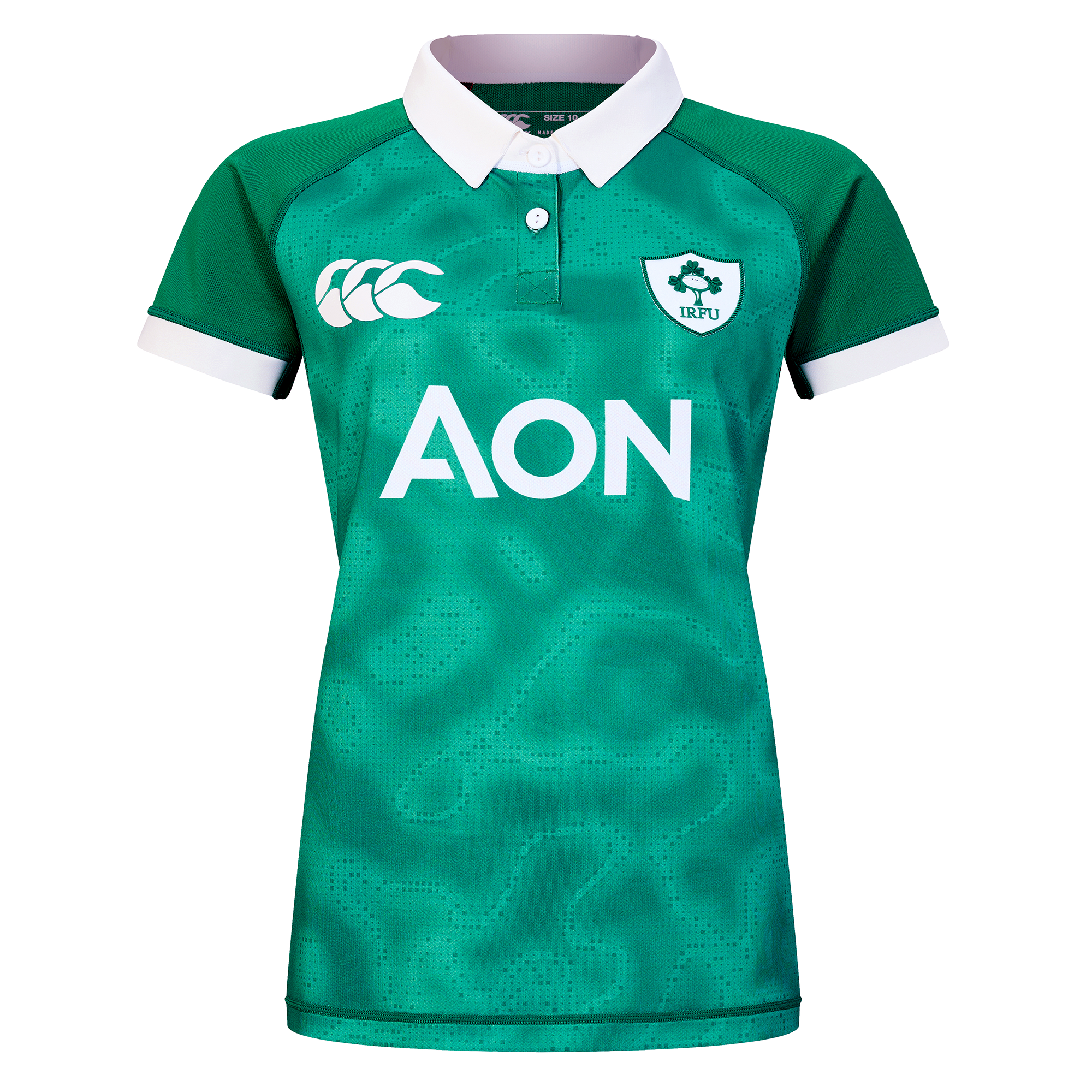 Image of Women's Ireland WIRFU 25/26 Pro Home Jersey by Canterbury