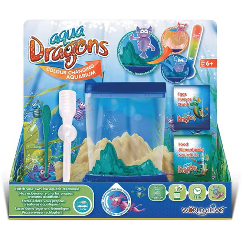 Image of Aqua Dragons Colour Changing Box Kit