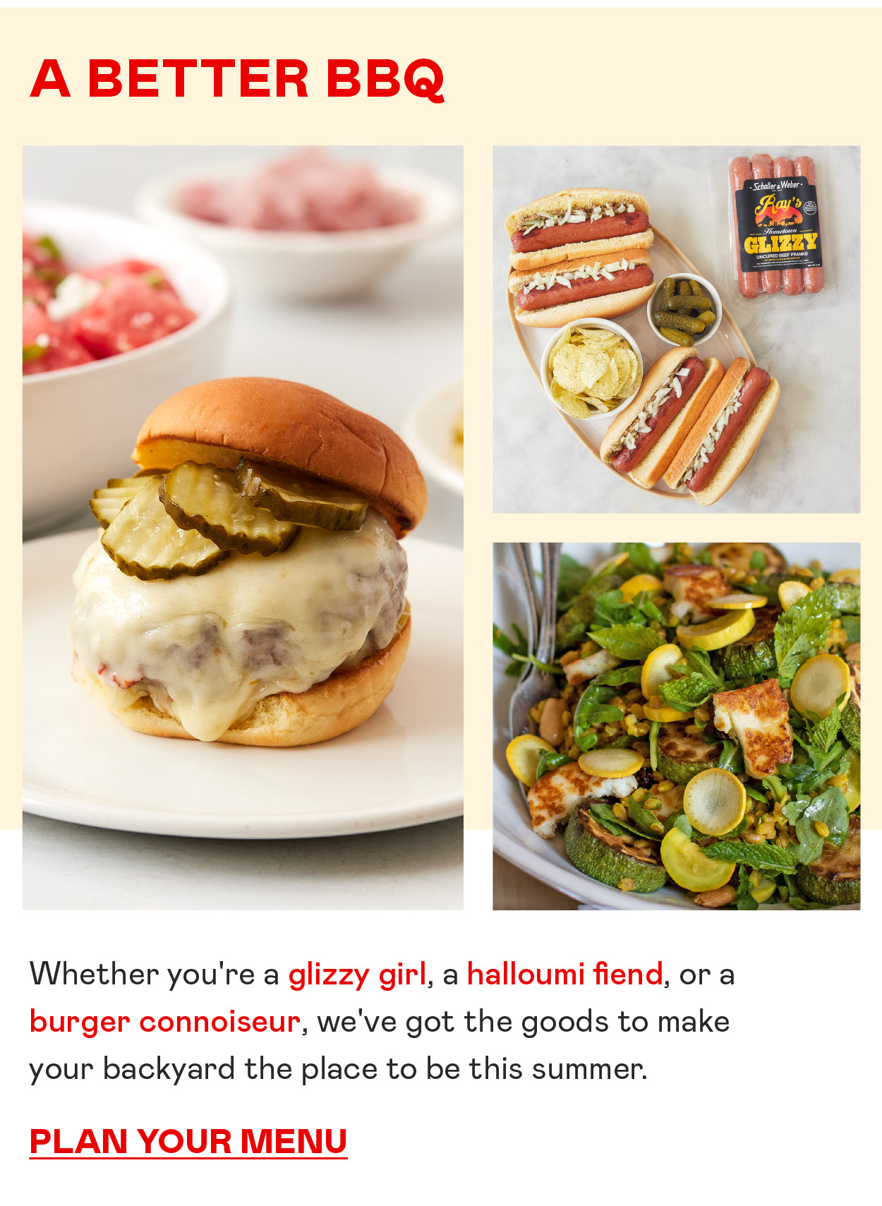 Summer and Grilling Favorites​