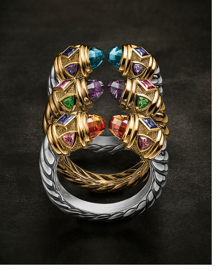 Renaissance Gemstone Rings