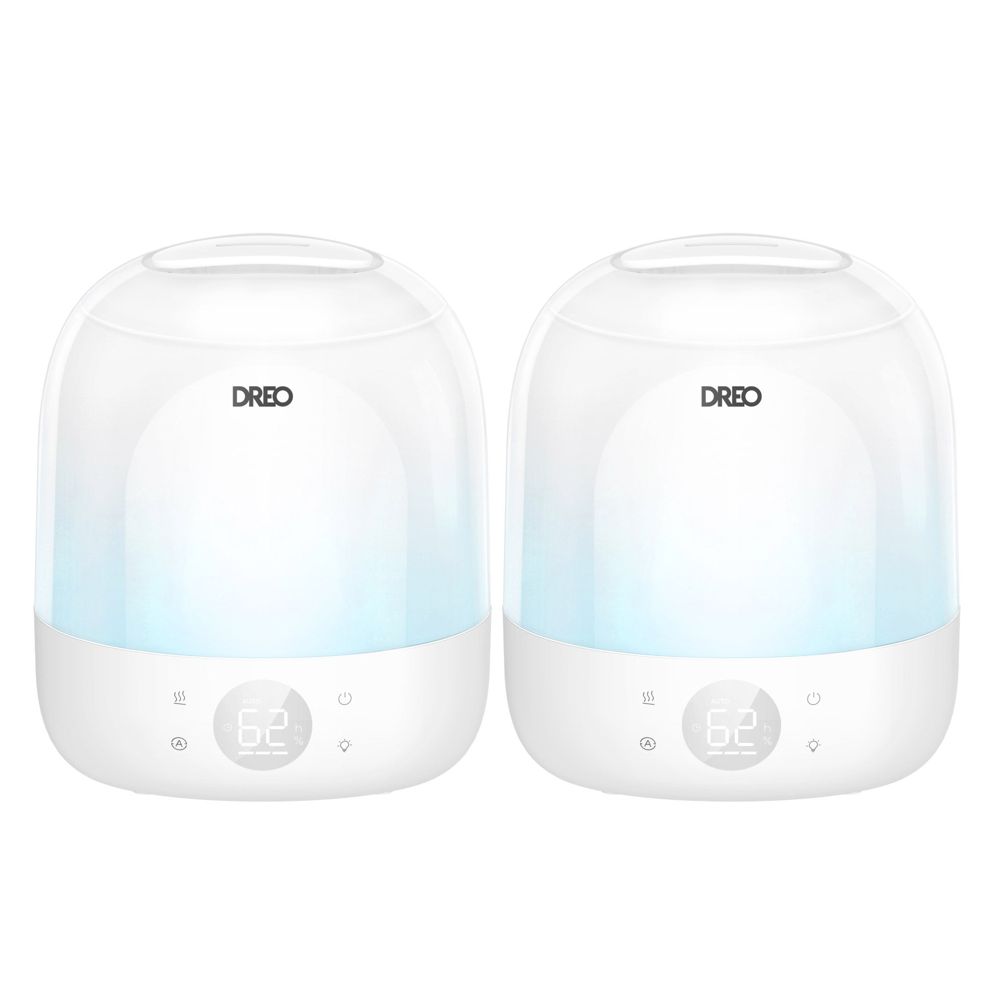 DREO Ultrasonic Cool Mist 0.8 gal Humidifier, 2-Pack