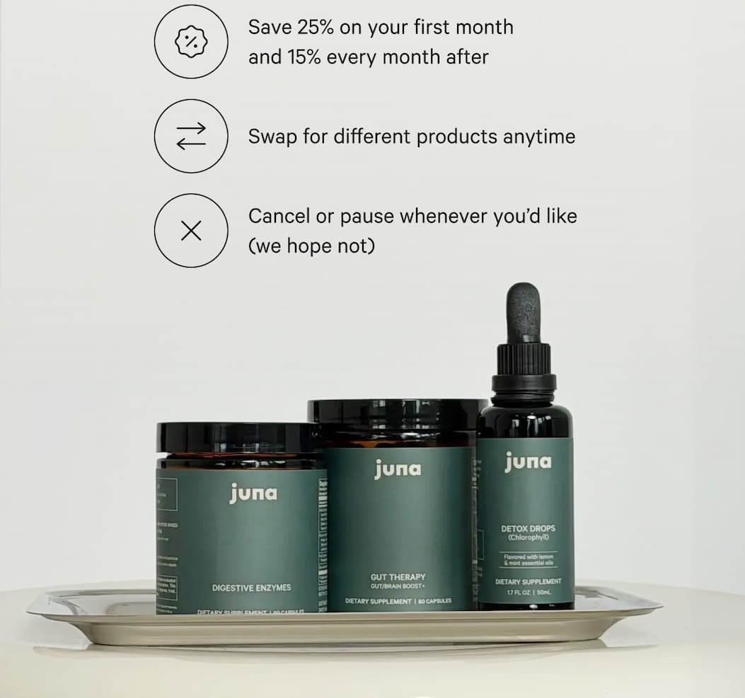 - Save 25% on your first month and 15% every month after - Swap for different products anytime - Cancel or pause whenever you’d like (we hope not)