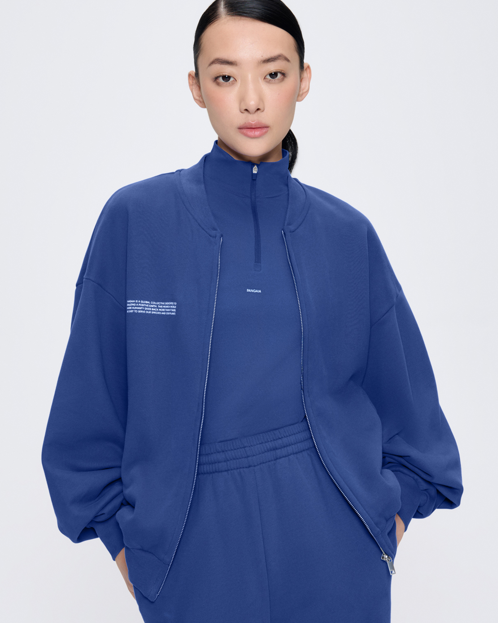 Womens 365 Midweight Bomber Jacket - Gaia Blue