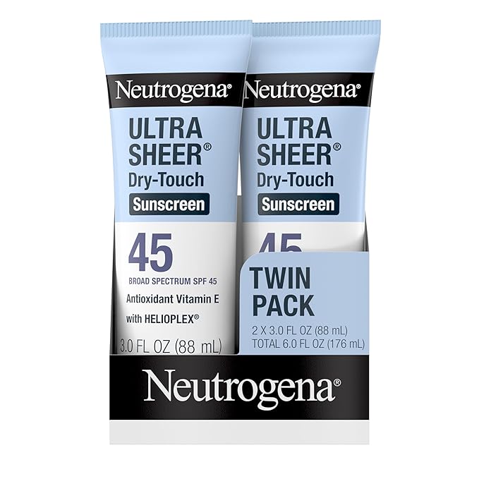 Neutrogena Ultra Sheer Dry-Touch Sunscreen, 2-Pack