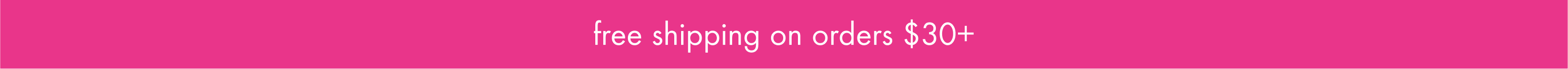 get free shipping on order $30+