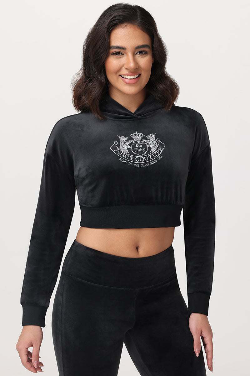 Image of Cropped Scottie Hoodie