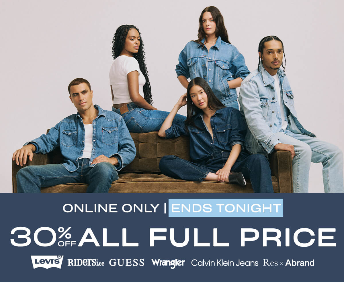 30% off all full price