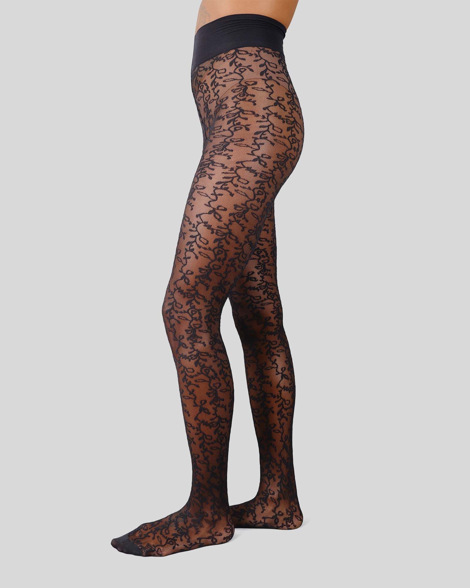 Lo Lace Tights Black