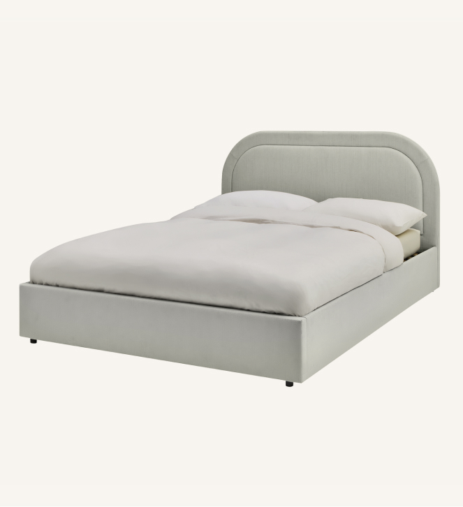 Habitat Ashford Double End Lift Ottoman Bed - Grey