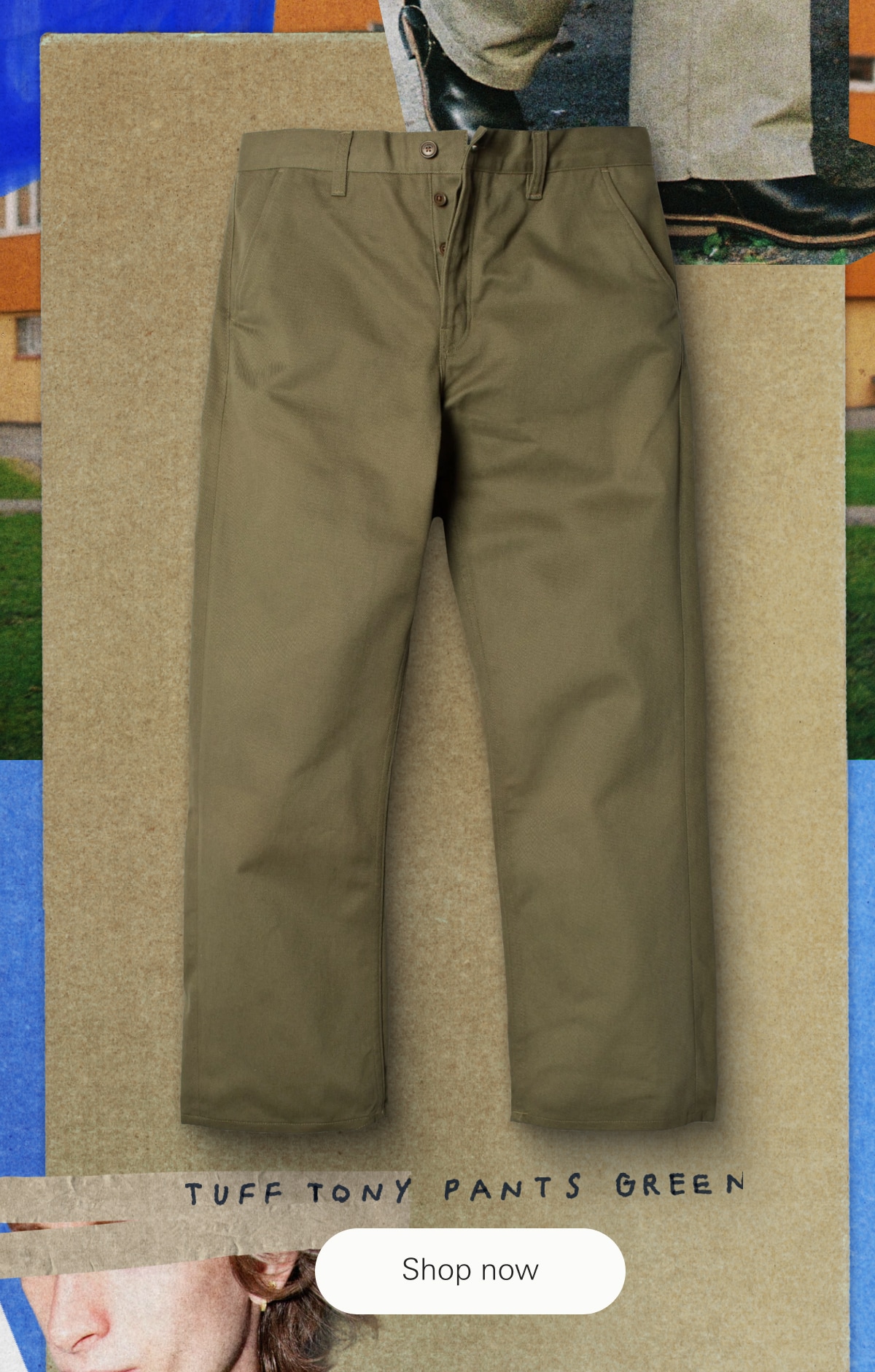 Tuff Tony Pants Green