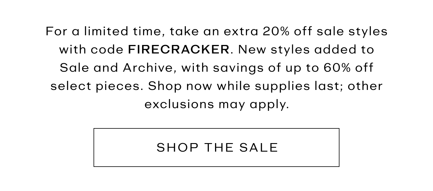 Use Code FIRECRACKER