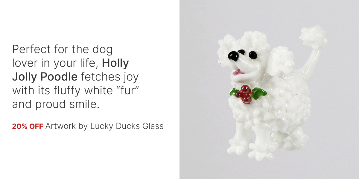 holly jolly poodle