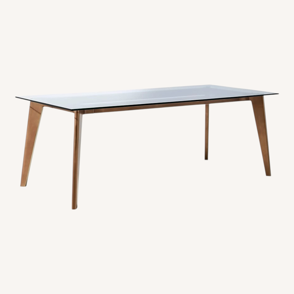Image of CB2 Harper Brass Table