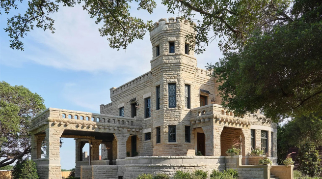 Castle turned into a home
