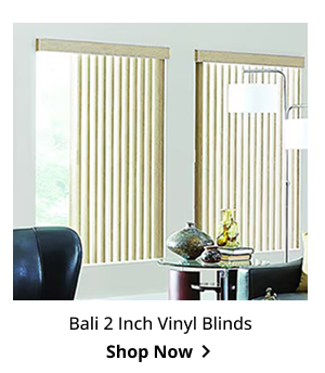 Bali 2 Inch Vinyl Blinds | Shop Now >