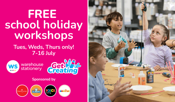 Get Creating these School Holidays