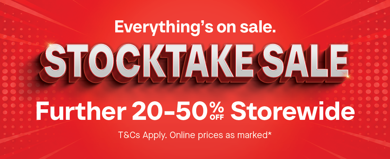 Shop Stocktake Sale