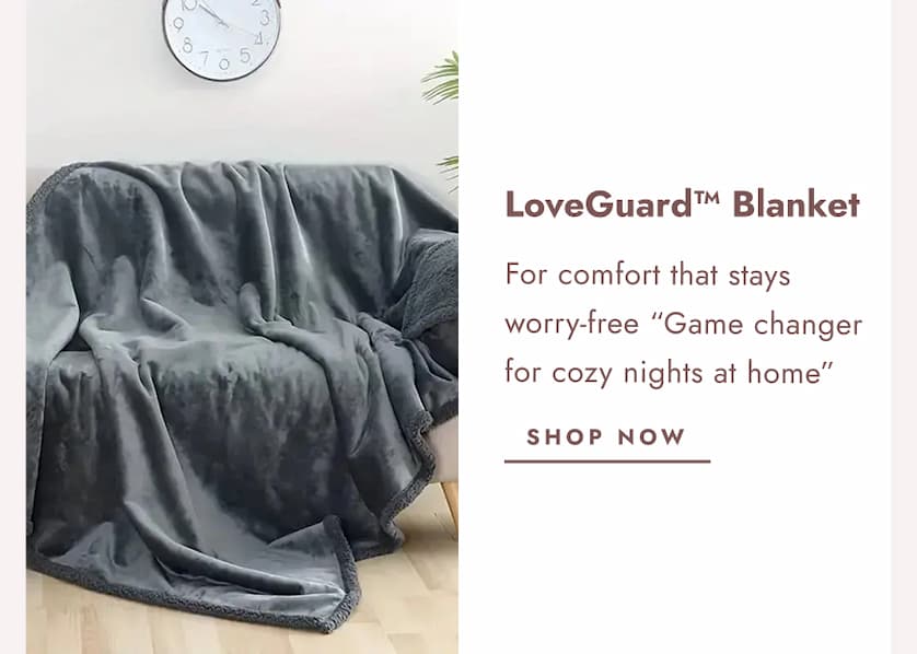 LoveGuard™   -   Waterproof   Couples   Blanket