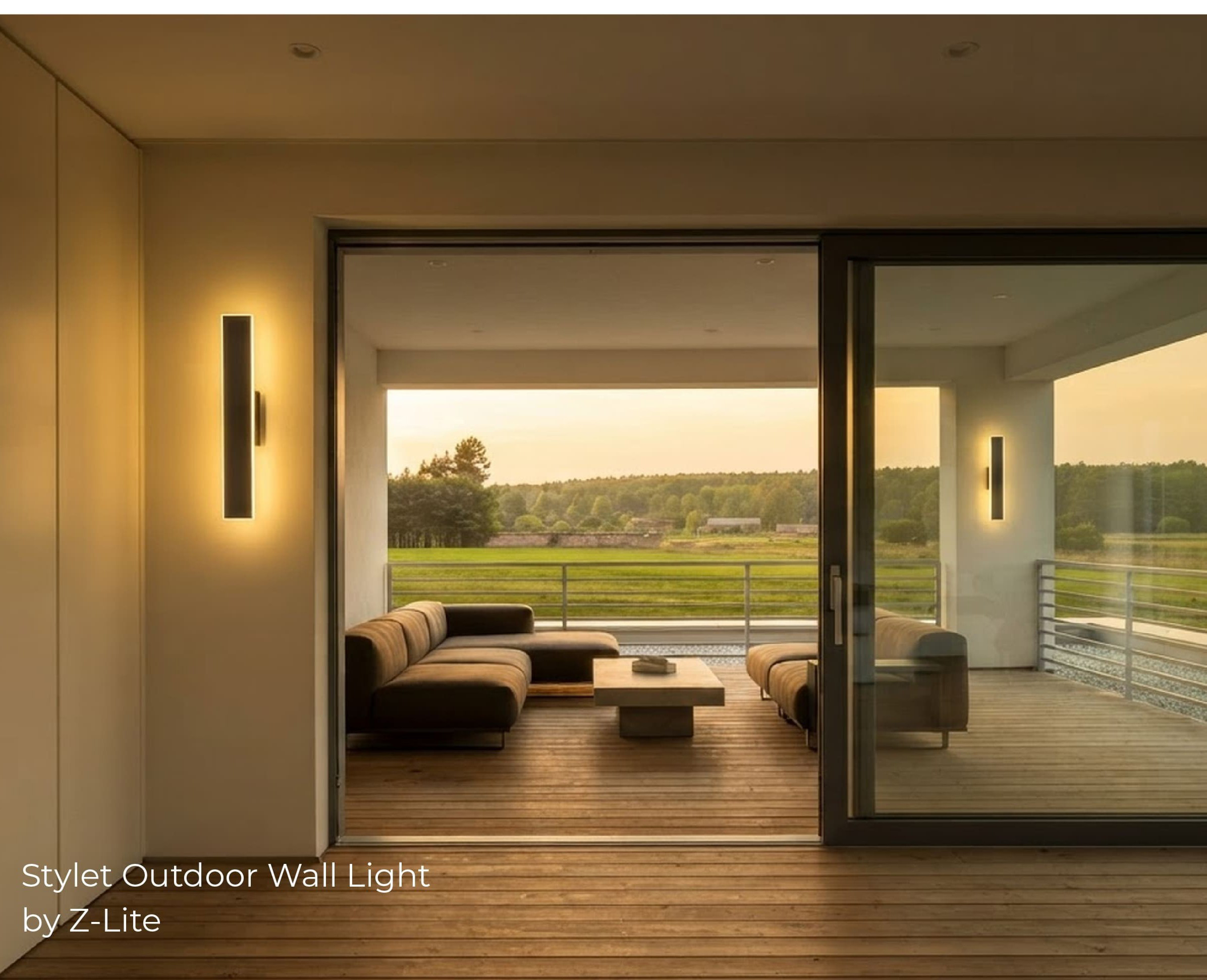 Stylet Outdoor Wall Light by Z-Lite
