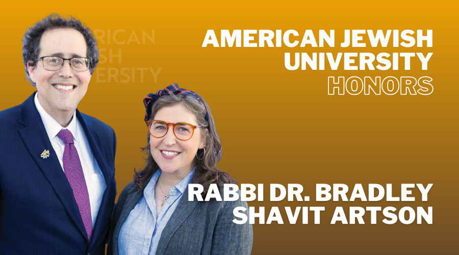AJU Honors Rabbi Dr. Bradley Shavit Artson