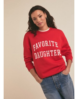 THE COLLEGIATE SWEATSHIRT-haute rouge / M