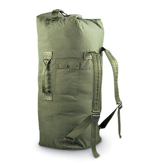 U.S. Military Surplus 140L Duffel Bag, Used