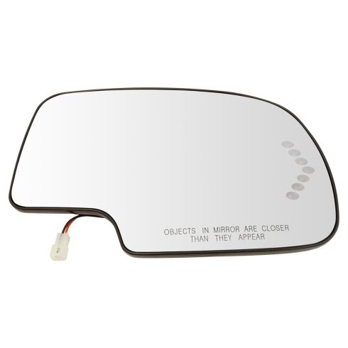 Image of Chevrolet GMC Cadillac Passenger Side Mirror Glass