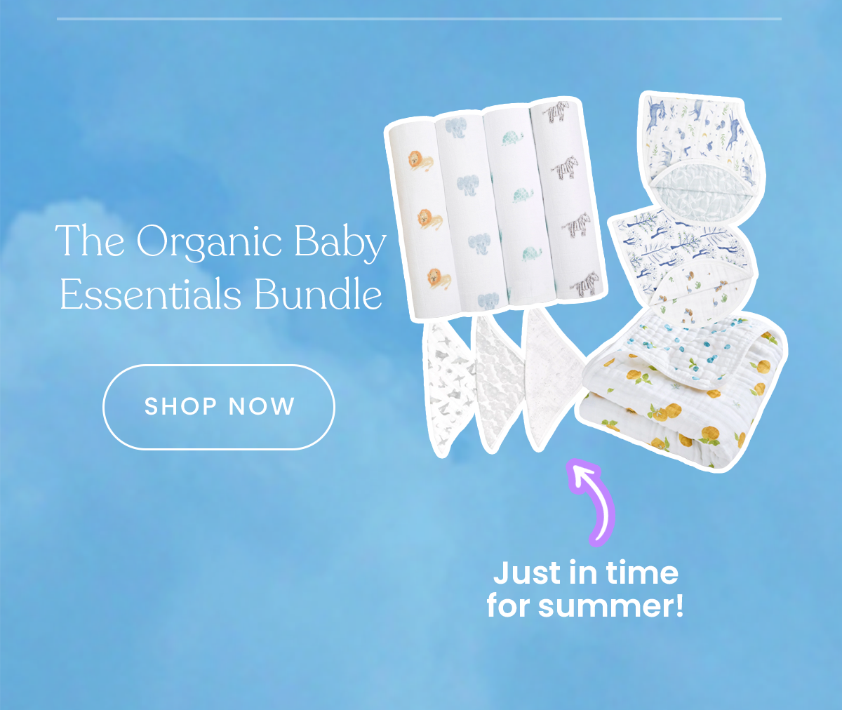 The Organic Baby Essentials Bundle
