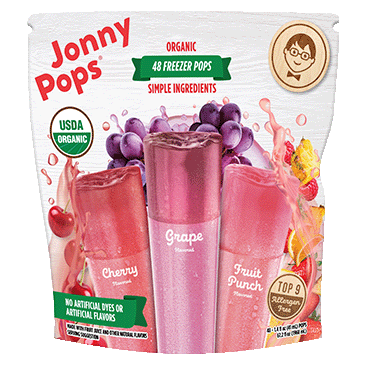 Jonny Pops Organic Freezer Pops