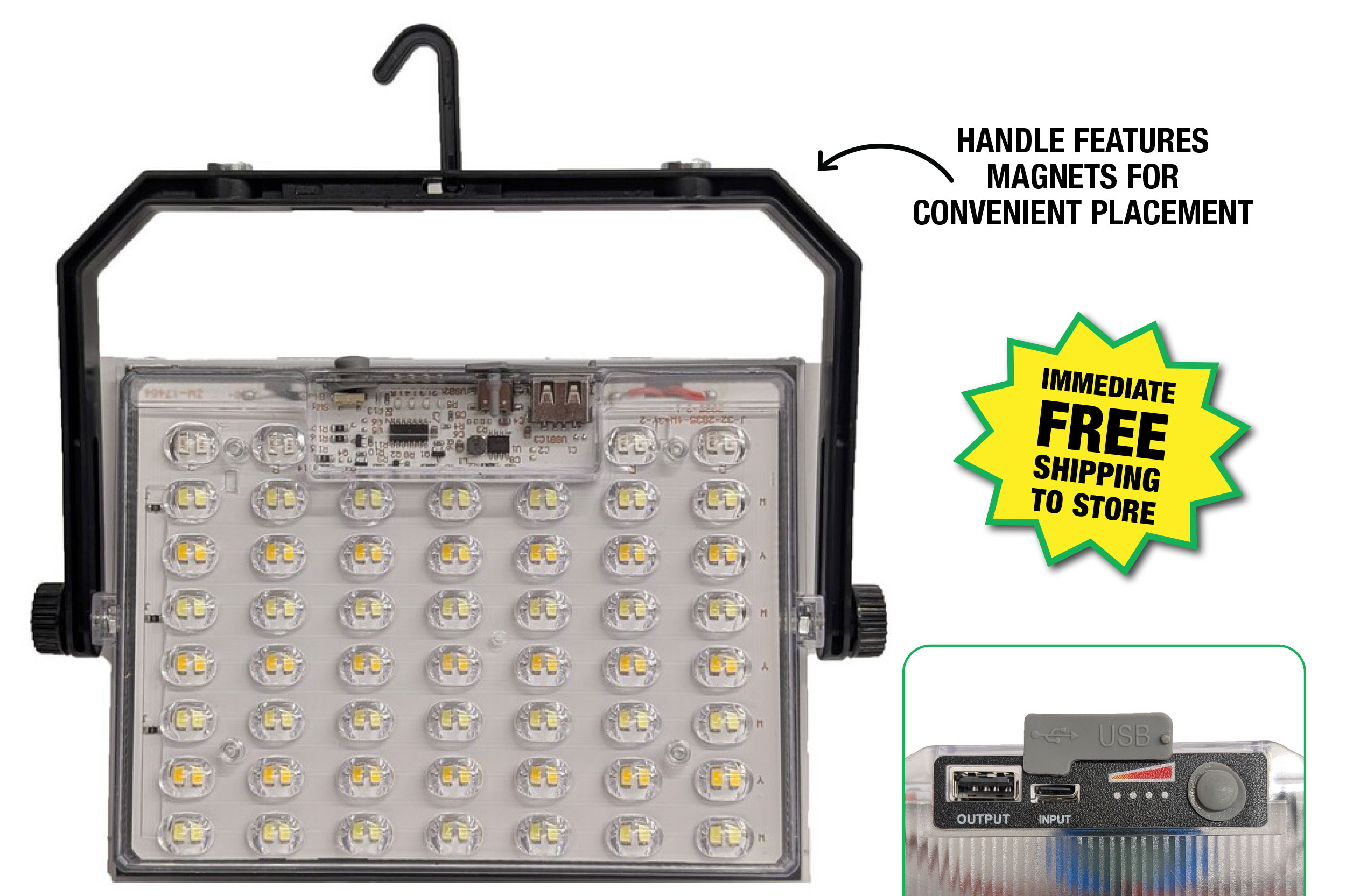 Solar-Powered LED Light - ONLY $9.99 After Rebate*!