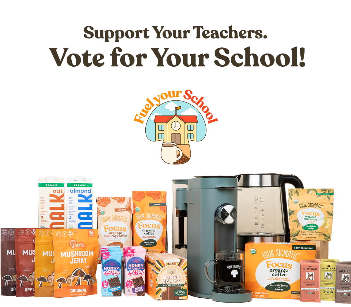 Support Your Teachers, Vote for Your School