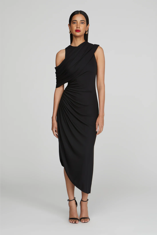 Gabrielle Matte Jersey Midi