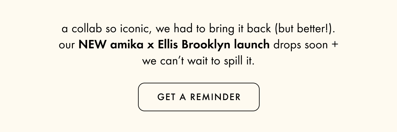 sign up for our latest product drop