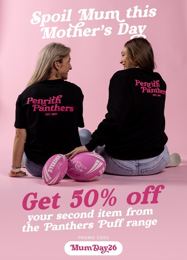 Buy 1 get 1 half price: Panthers Puff range