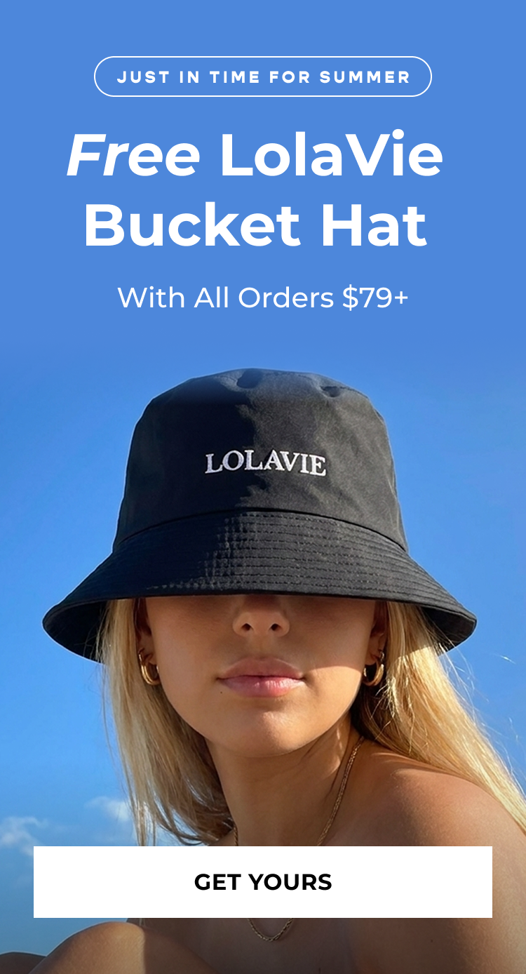 Free Bucket Hat $79+