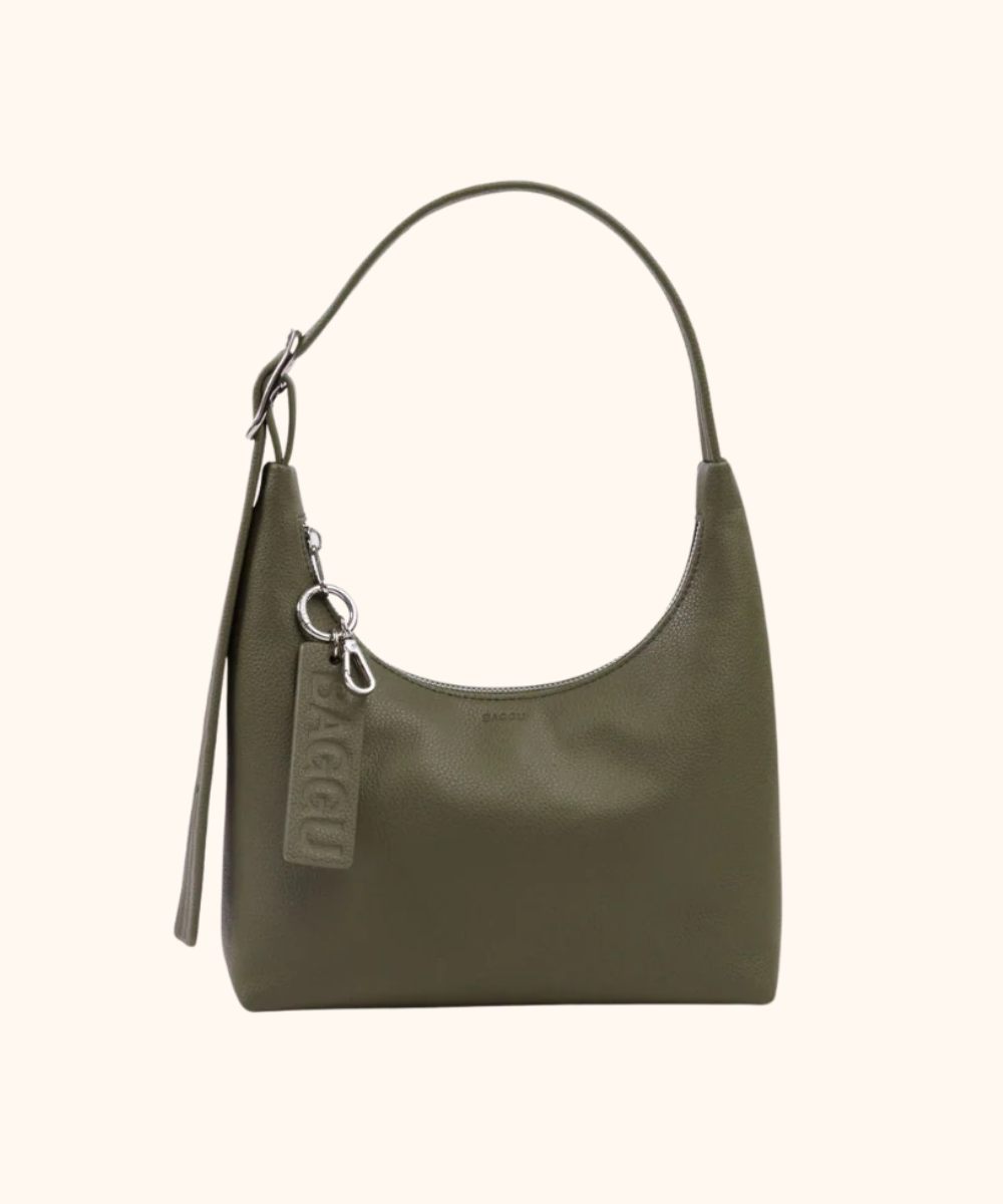 Mini Recycled Leather Shoulder Bag