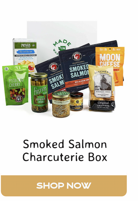 Smoked Salmon Charcuterie Box