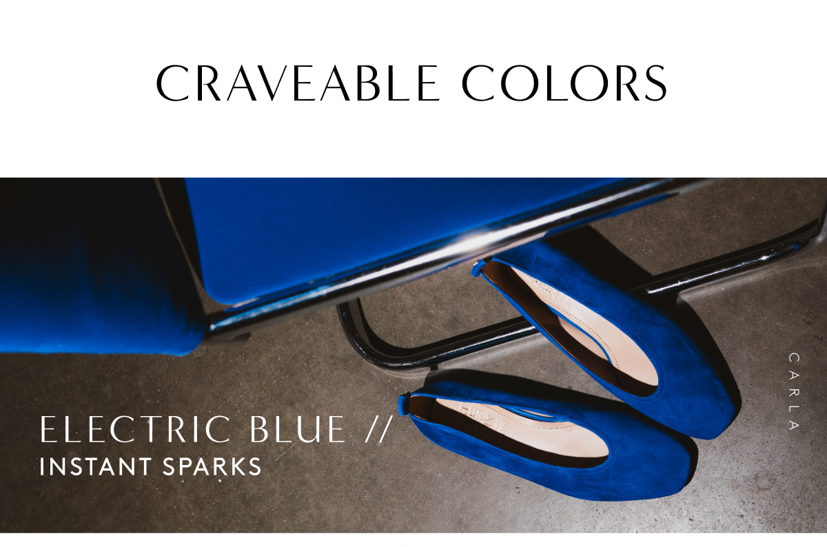 Craveable Colors / Electric Blue // Instant Sparks