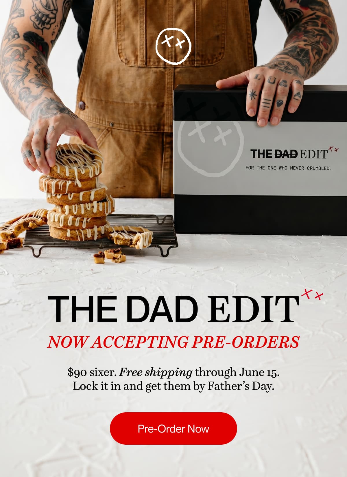 THE DAD EDIT | now accepting pre-orders | $90 sixer. Free shipping through June 15. Lock it in and get them by Father’s Day. | Pre-Order Now