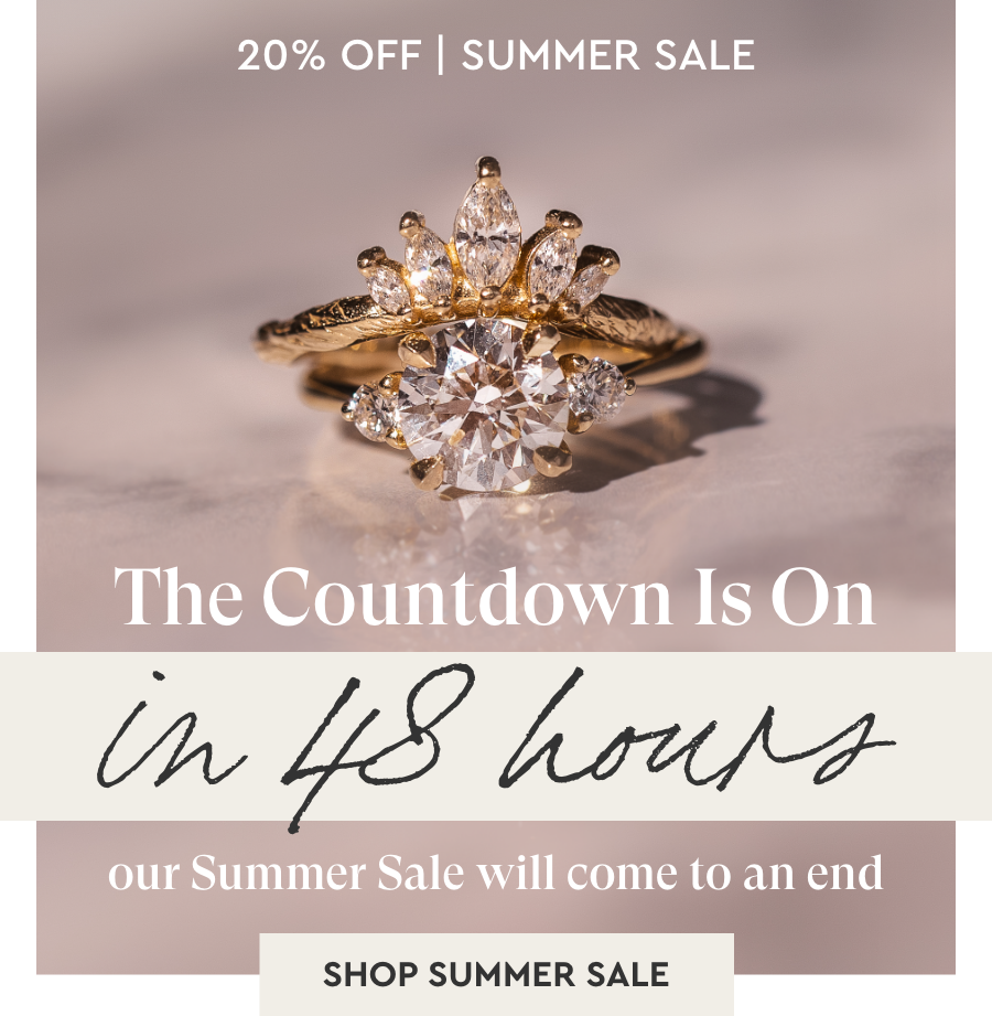 The Countdown is On, in 48 hours our Summer Sale will come to an end: Shop Summer Sale
