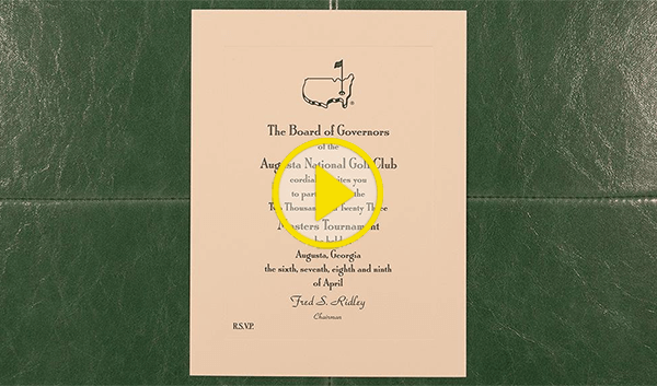 An Invitation Unlike Any Other