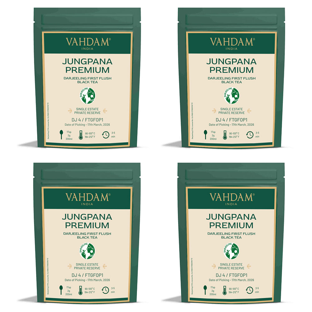 2026 Jungpana Premium Darjeeling First Flush — pack of four