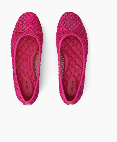 The Songbird in Hot Pink Openweave