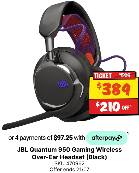 JBL Quantum 950 Gaming Wireless Over-Ear Headset (Black)