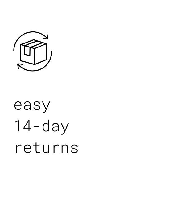 easy 14-day returns