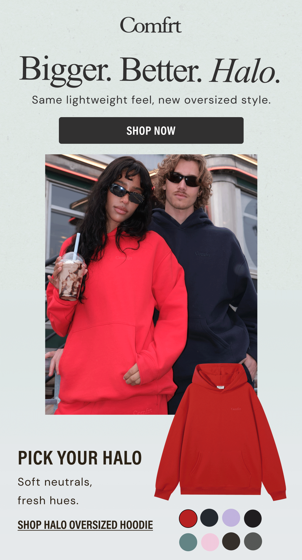 ALL NEW HALO | Shop the Oversized Hoodie