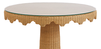Carson Kressley Westbury Bistro Table with Glass