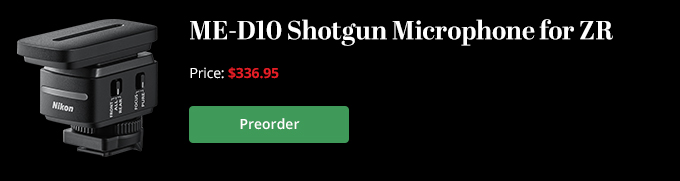 Preorder Shotgun Mic