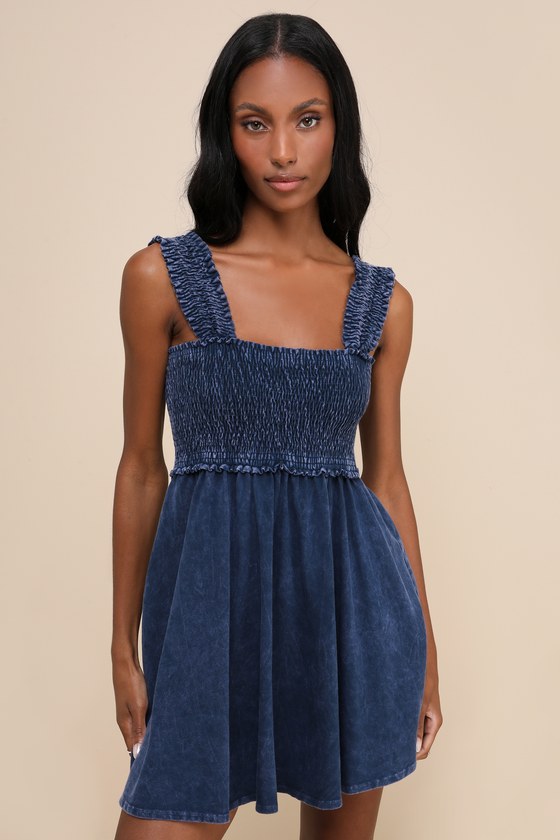Image of Cheslyn Light Blue Ribbed Button Front Tank Top