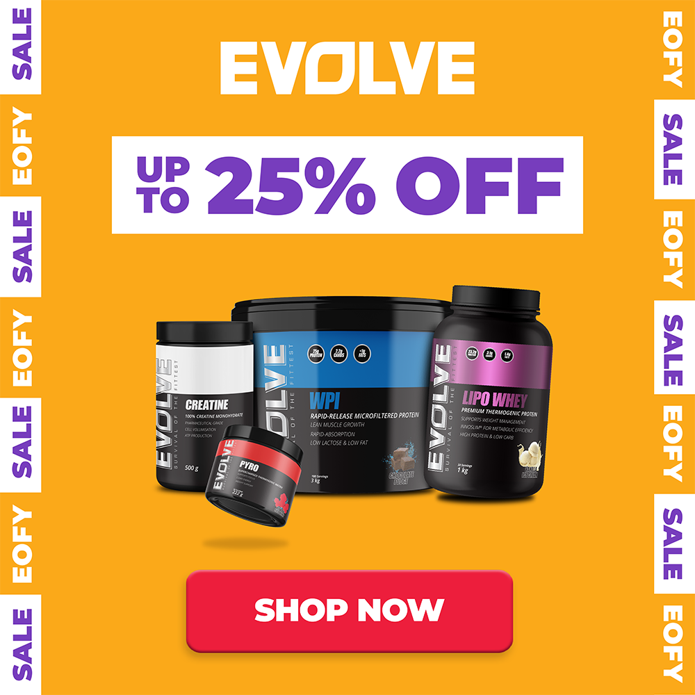 UP TO 25% OFF - EVOLVE